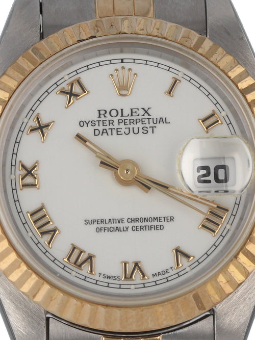 35353: Rolex Ladies Datejust 1993 Full Set Ref. 69173