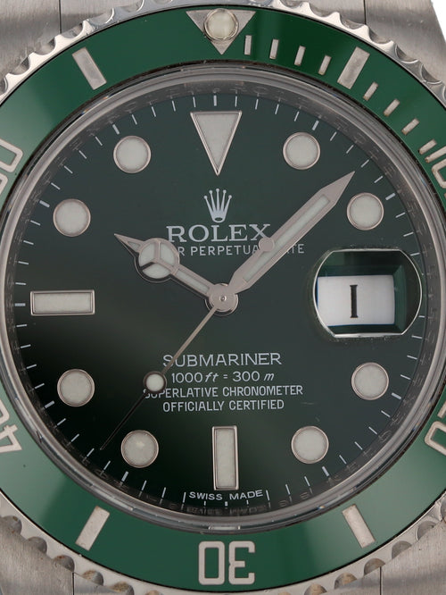 35487: Rolex Submariner "Hulk", Ref. 116610LV