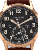 35510: Patek Philippe Calatrava Pilot Travel Time Ref. 5524R