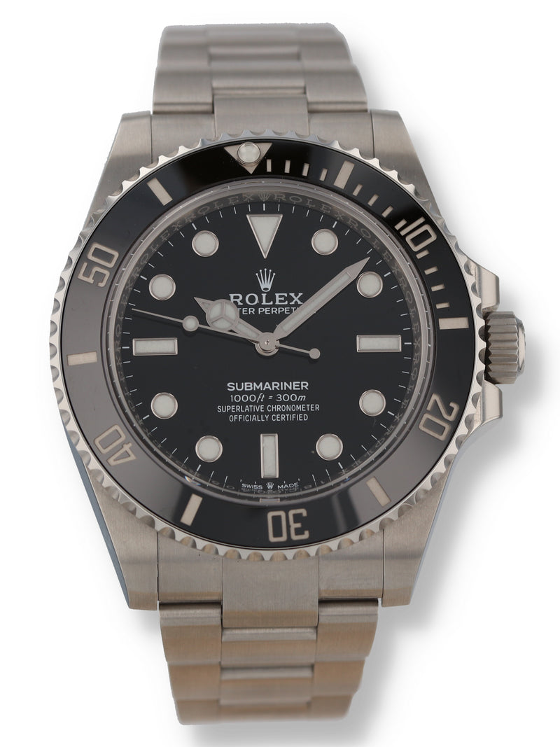 35528: Rolex Submariner "No Date", Ref. 124060, Unworn 2020