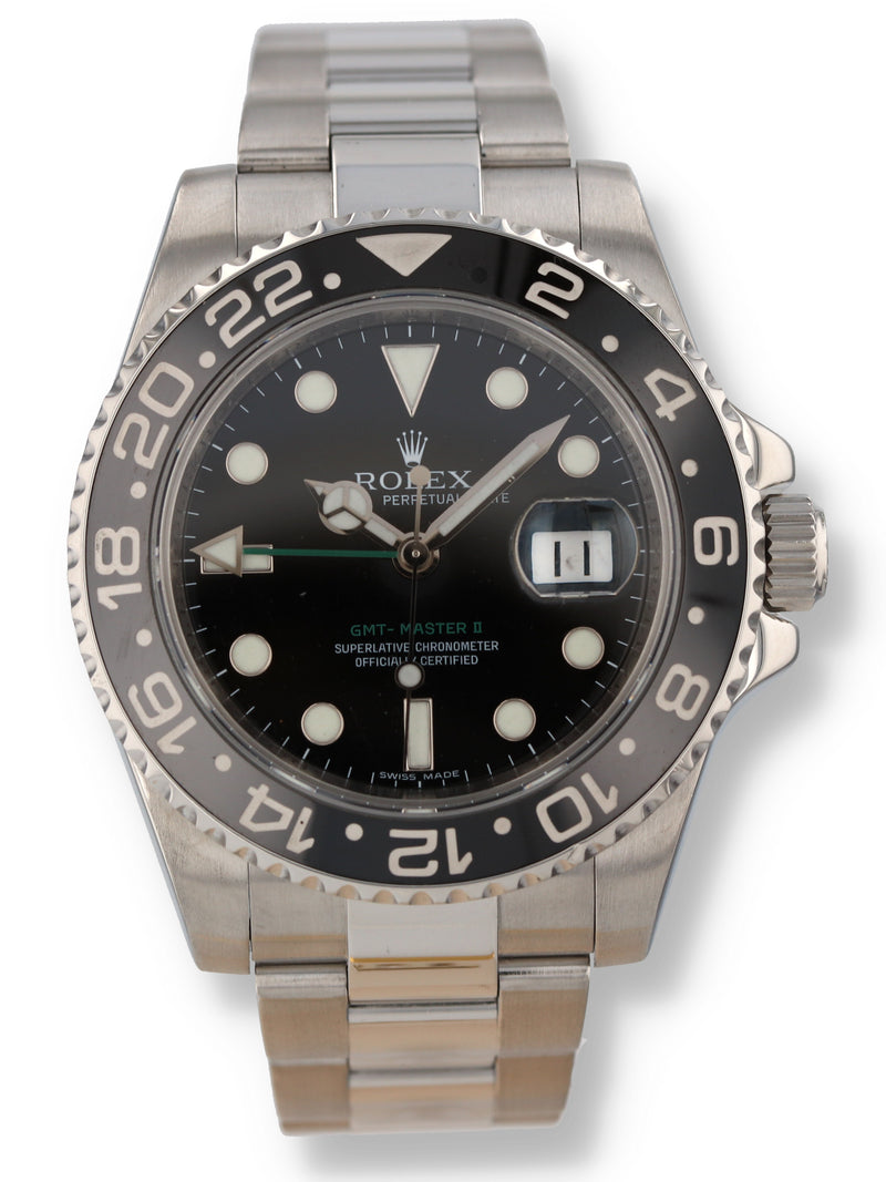35534: Rolex GMT-Master II, Ref. 116710LN, 2007 Full Set
