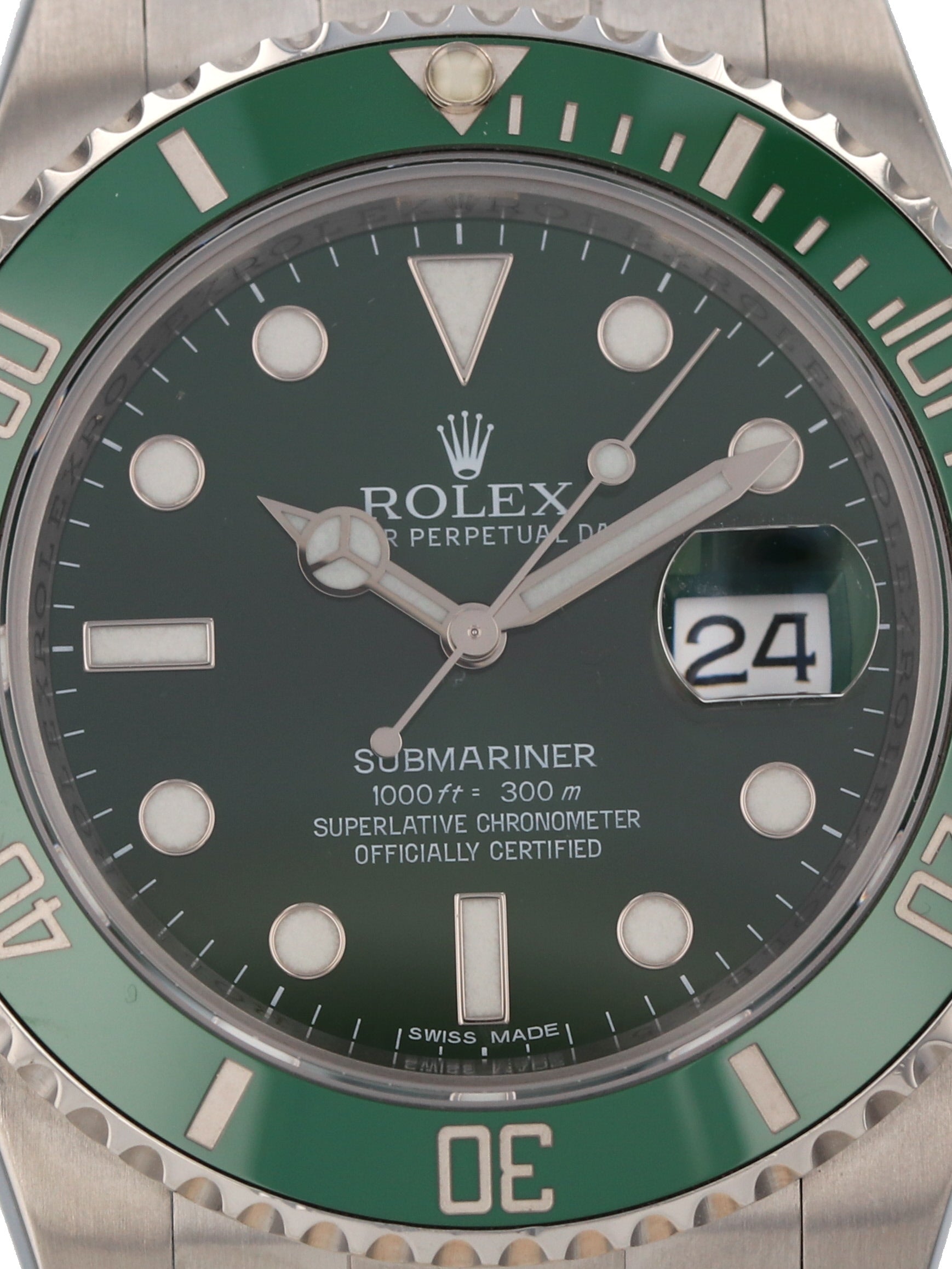The Rolex Hulk Submariner 116610LV: Upclose and Personal