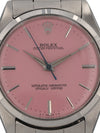 35564: Rolex vintage 1961 Oyster Perpetual, Ref. 1002, Custom Pink Dial
