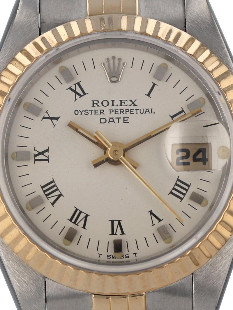 35598: Rolex Ladies Date, Ref. 79173, 2002 Full Set