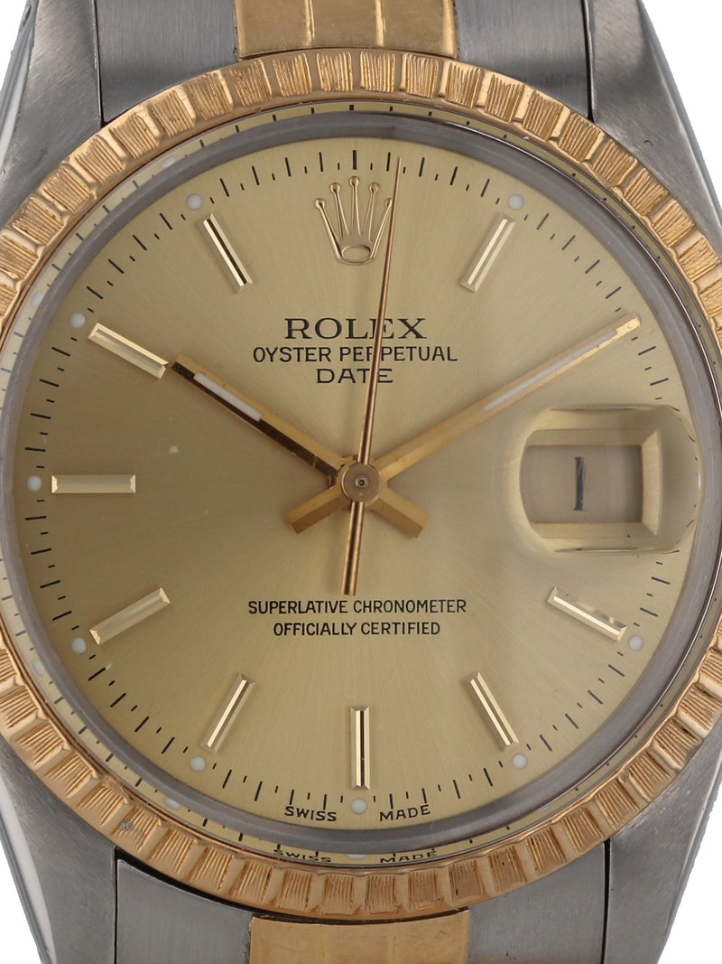 35602: Rolex Vintage 1985 Date, Ref. 15053
