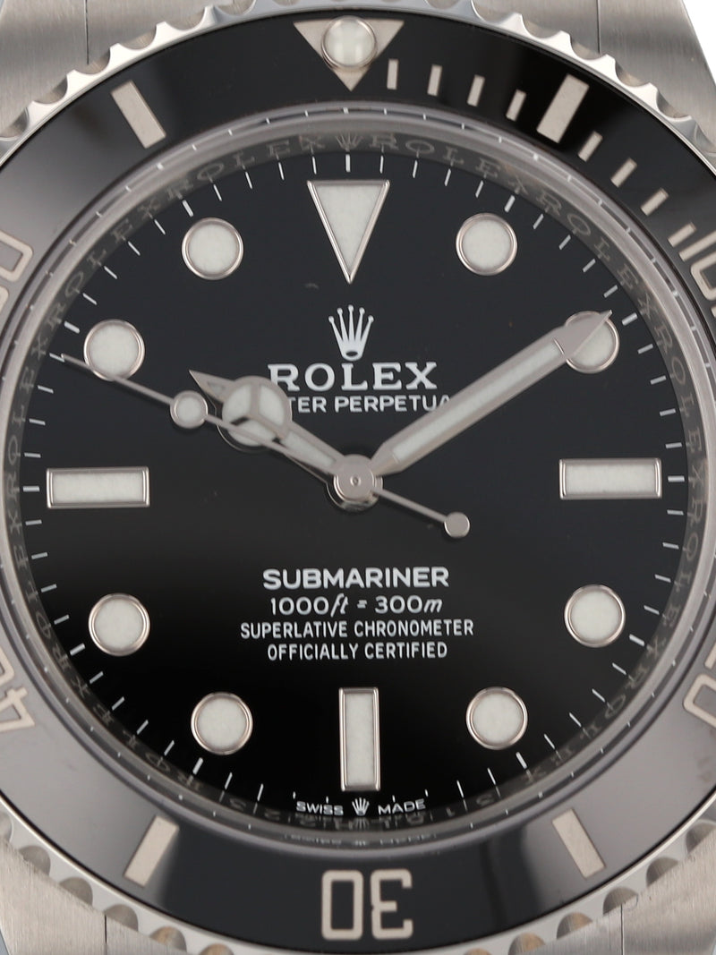 36155: Rolex Submariner "No Date", Ref. 124060, Unworn 2020 Full Set