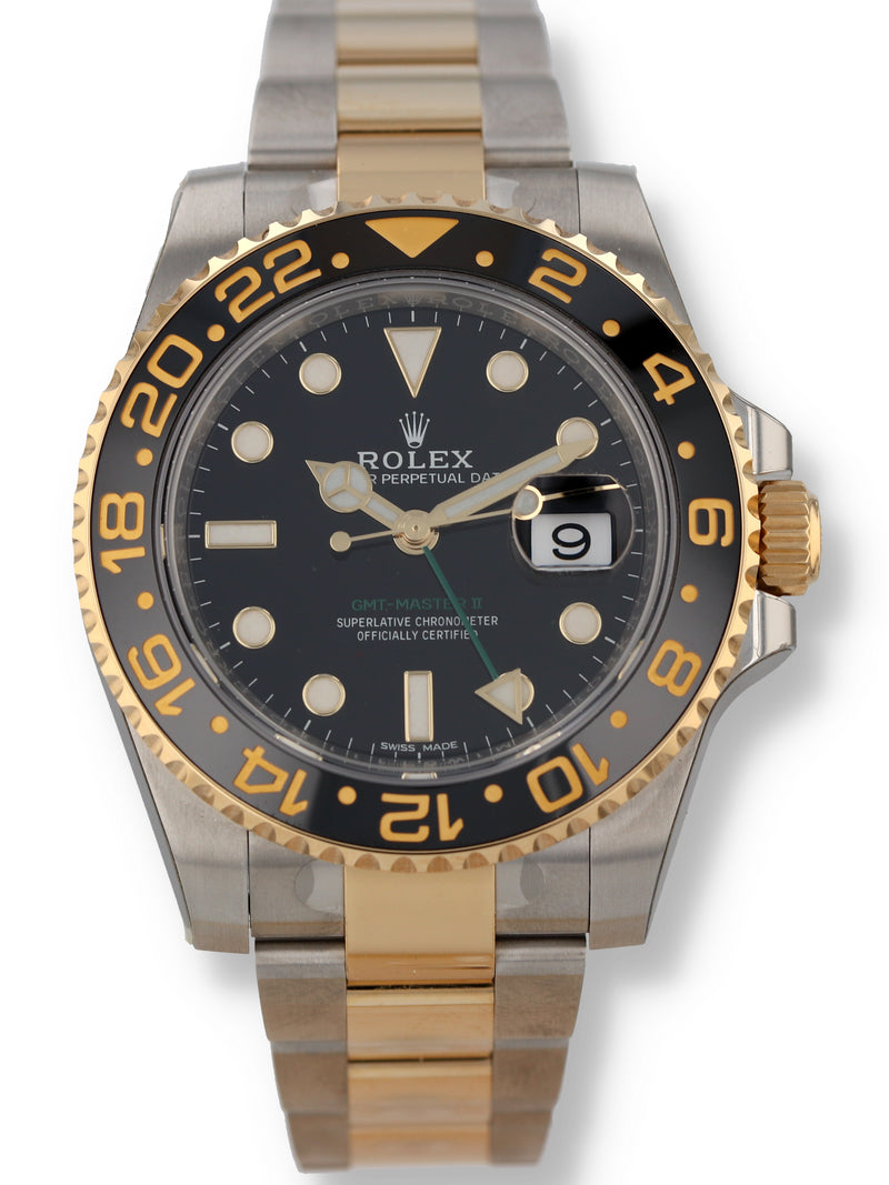 ækvator jordskælv hav det sjovt 35651: New Old Stock Rolex GMT-Master II, Ref. 116713LN, Unworn 2017 F –  Paul Duggan Fine Watches