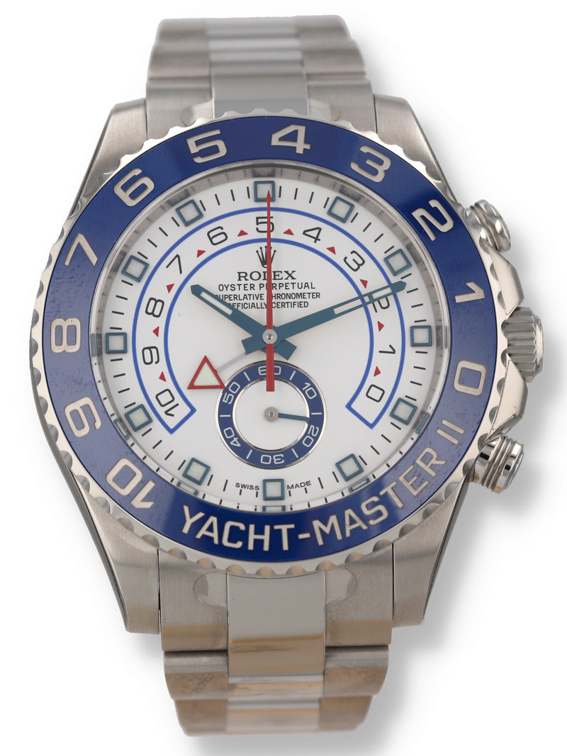 35652: New Old Stock Rolex Yacht-Master II, Ref. 116680, 2013 Full Set