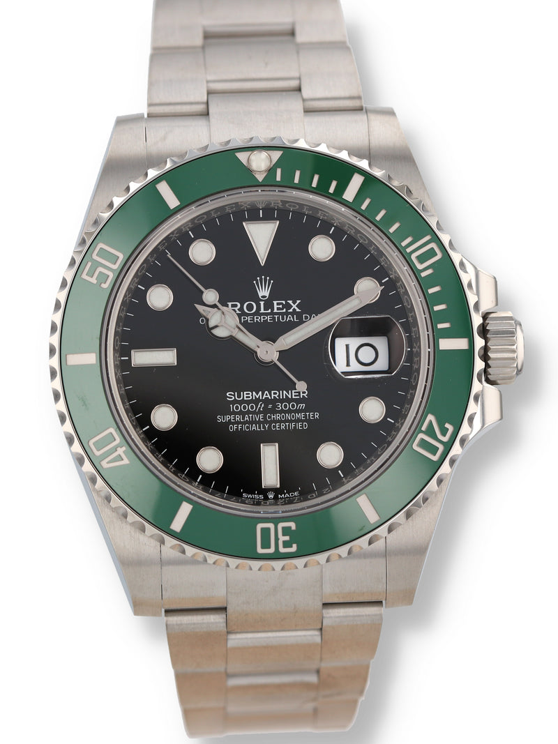 35703: Rolex Kermit Submariner 41, Ref. 126610LV, 2020 Unworn Full S –  Paul Duggan Fine Watches