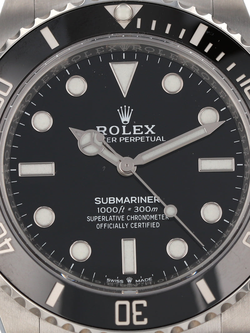 35846: Rolex Submariner "No Date", Ref. 124060, Unworn 2021
