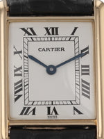 35903: Cartier 18k Yellow Gold Tank Classic, Quartz