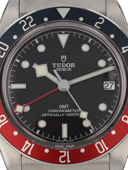 35909: Tudor Black Bay GMT, Ref. 79830RB, Unworn 2019 Full Set
