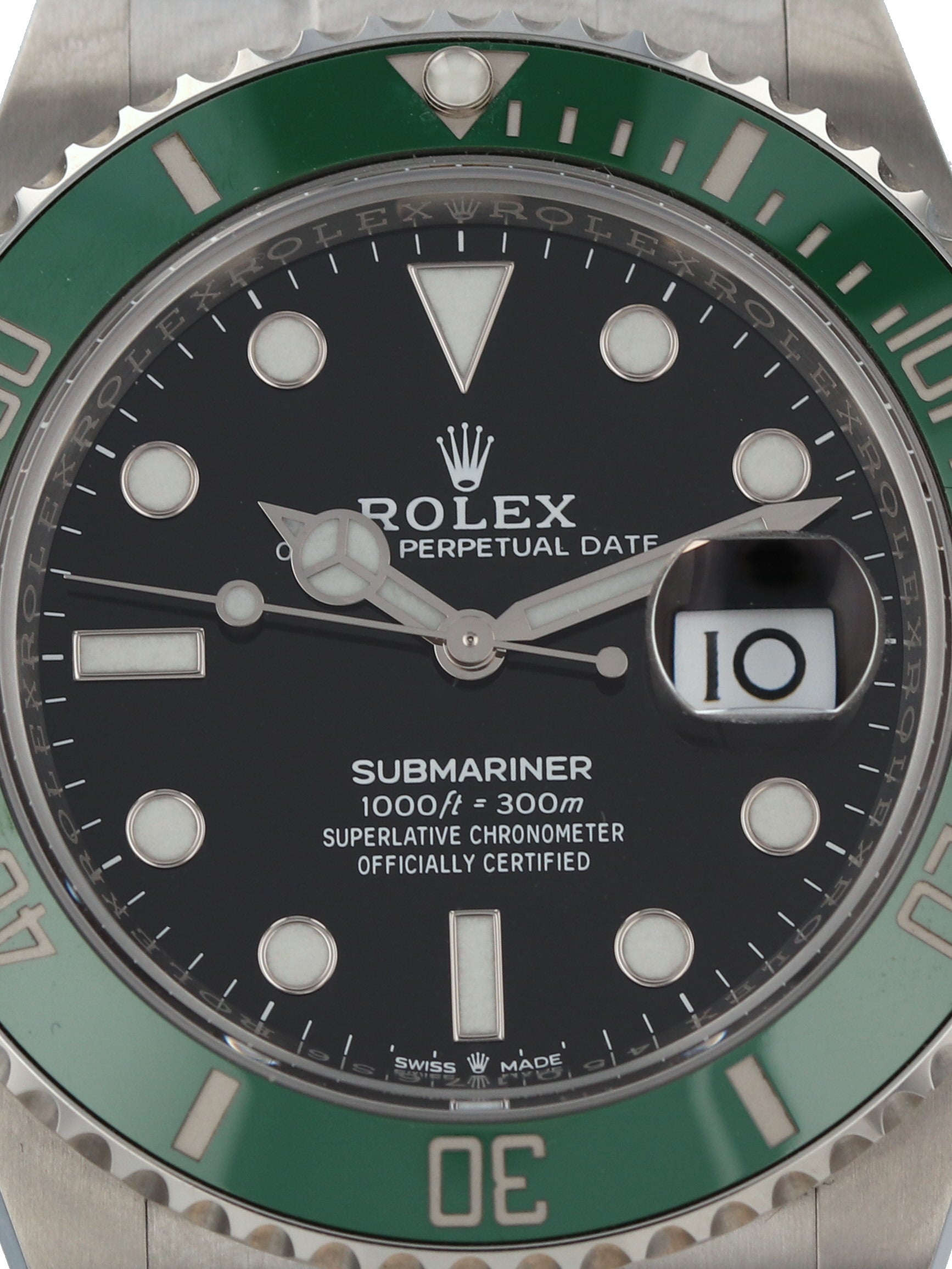 38966: Rolex Submariner Kermit, Ref. 16610LV, Box and 2008 Card – Paul  Duggan Fine Watches