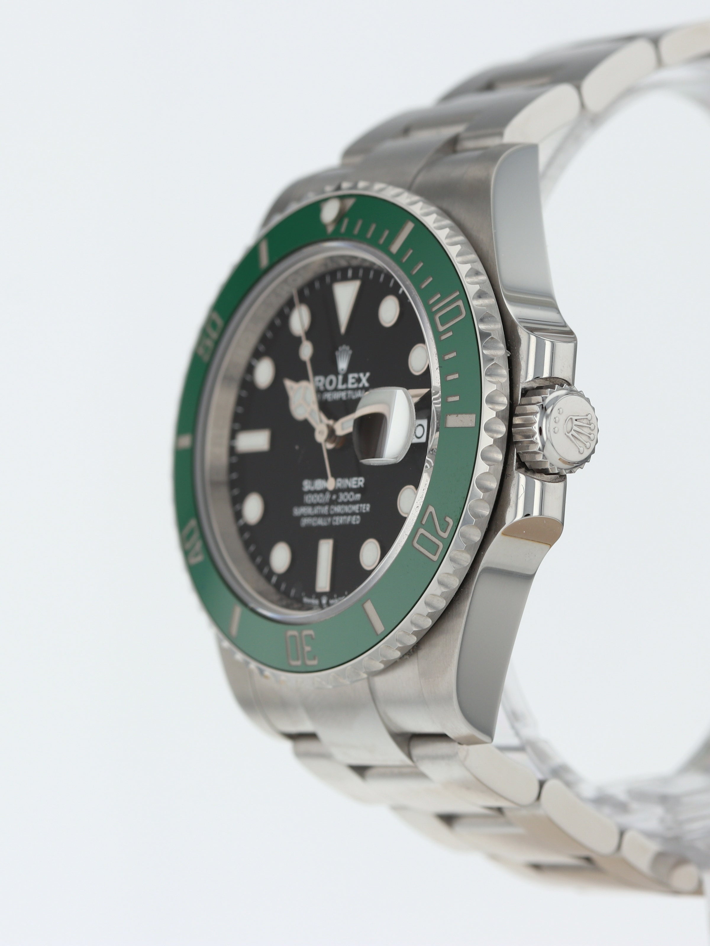 Rolex Submariner 41 Black Dial Kermit Green Bezel Automatic Chronometer Men's Watch 126610LV New Release 2020