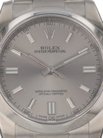 35943: Rolex "New Old Stock" Oyster Perpetual Dominos Ref. 116000, 2016 Full Set