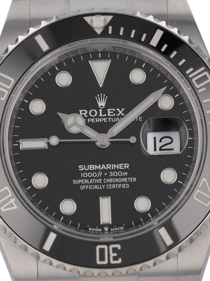 37643: Rolex Submariner 41, Ref. 126610LN, 2021 Full Set