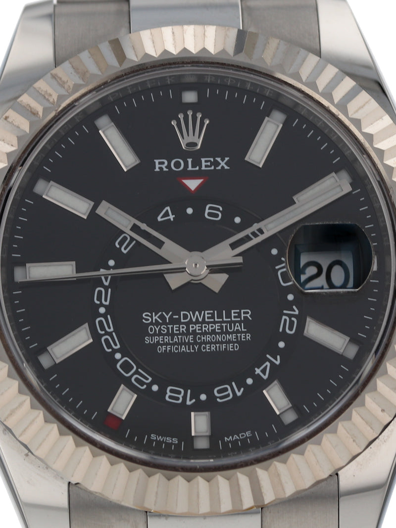 36078: Rolex Stainless Steel Sky-Dweller, Ref. 326934, 2020 Full Set