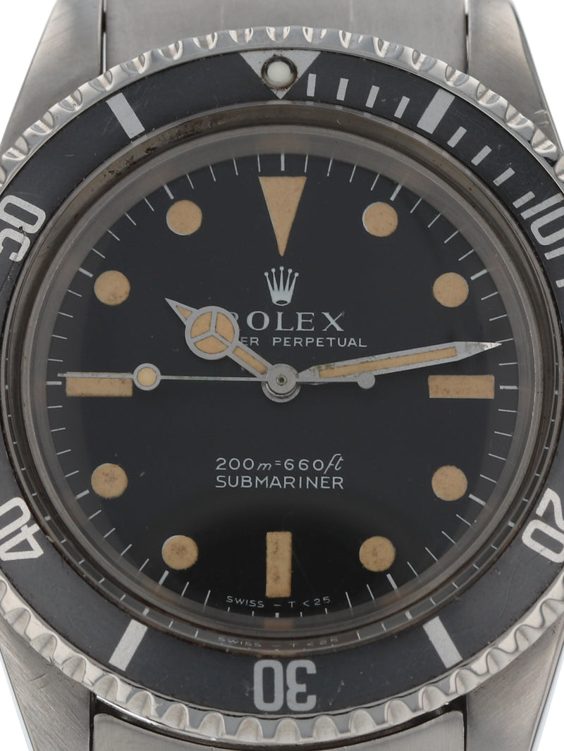 36092: Rolex Vintage 1966 Submariner, Ref. 5513