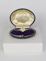 36292: Rolex Vintage 1930's 18k Ladies Diamond  Precision