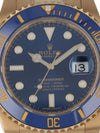 36318: Rolex Yellow Gold Submariner 40, Ref. 116618LB, 2021 Full Set