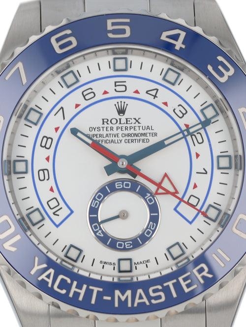 36386: Rolex Yacht-Master II, Ref. 116680, 2014 Full Set