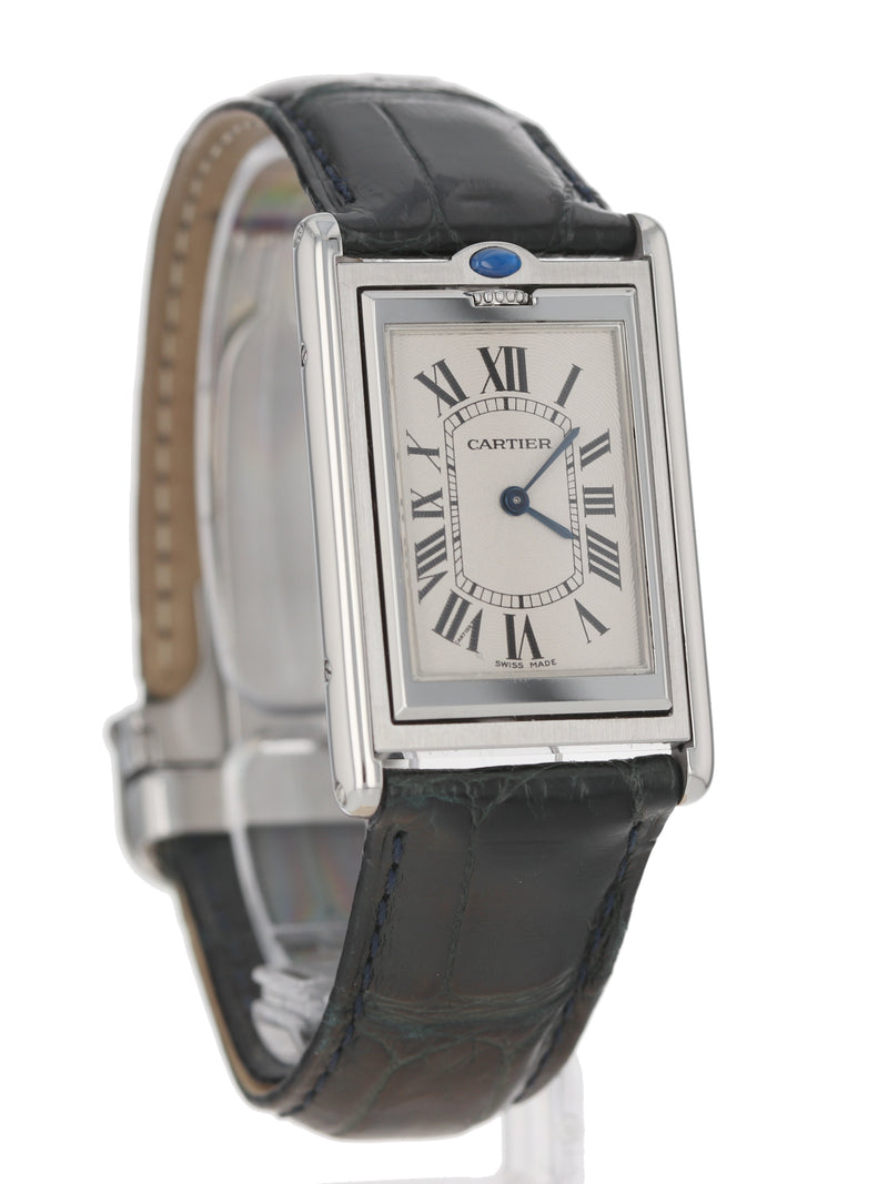 36446: Cartier Tank Basculante, Box and Papers
