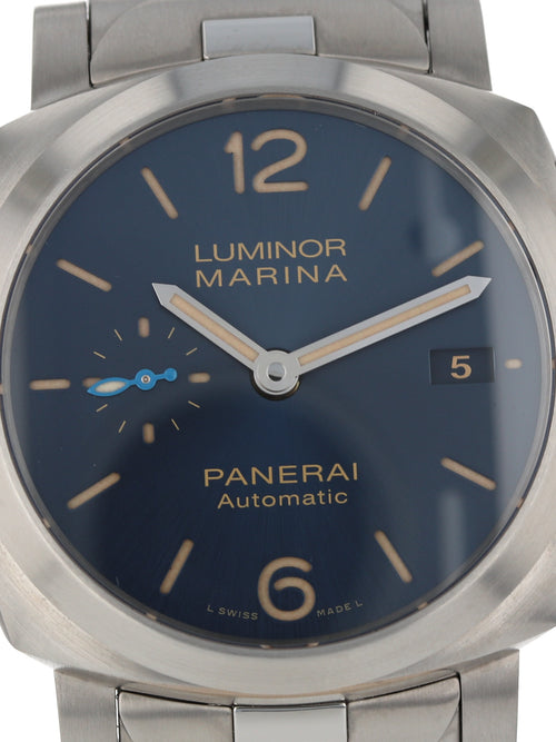 36455: Panerai Luminor Marina, PAM1028, 2021 Full Set