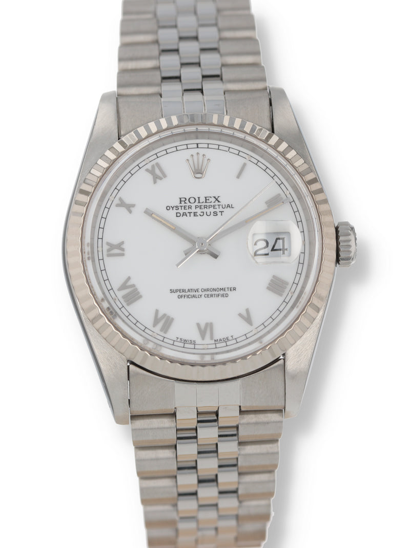 36472: Rolex Stainless steel Datejust, Ref. 16234, Circa 1989