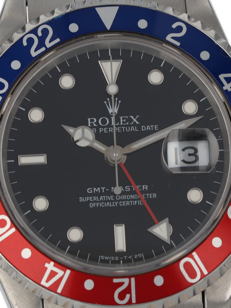 37881: Rolex GMT-Master "Pepsi", Ref. 16700, Circa 1990