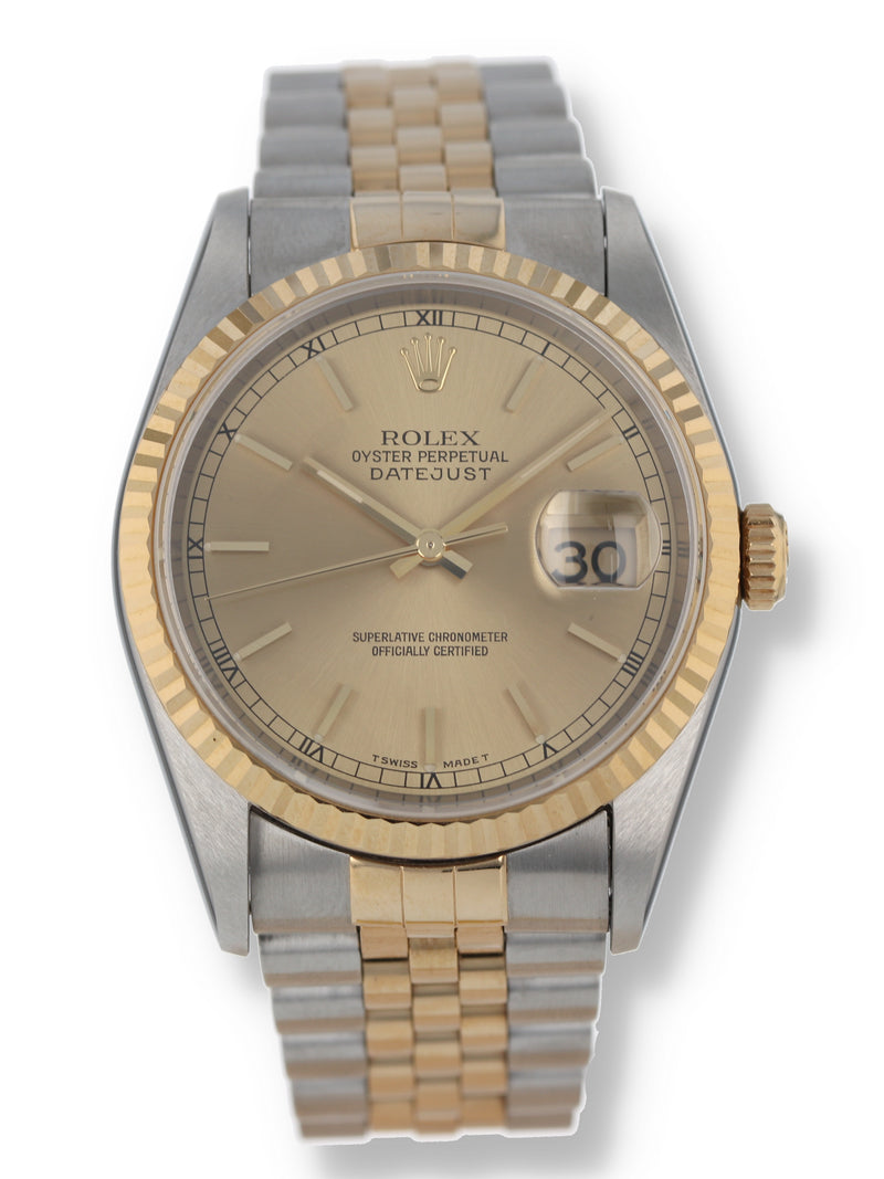 36555: Rolex Datejust 36, Ref. 16233, Circa 1995
