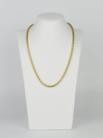 36562: Tiffany & Co. 18k Yellow Gold Venetian Link Chain Necklace