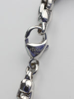 36564: Tiffany & Co. 18k White Gold Link Chain Bracelet
