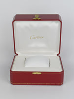 36684: Cartier 18k Yellow Gold Tank Anglais, Ref. WT100006, Cartier Box