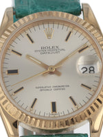 36714: Rolex 18k Yellow Gold Mid-Size President, Ref. 68278