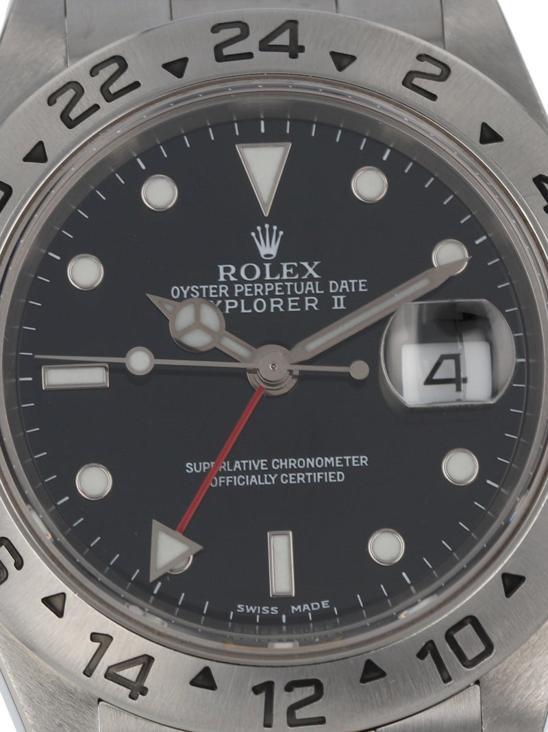 37378: Rolex Explorer II, Ref. 16570, 2003 Full Set