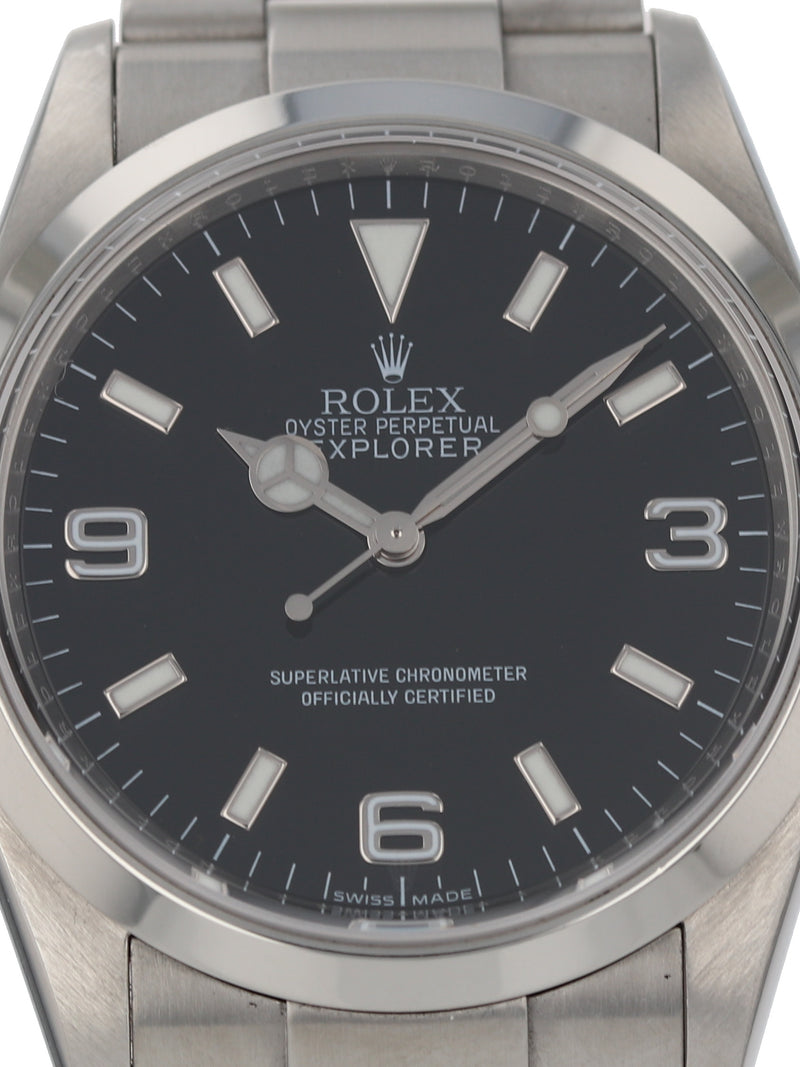 37387: Rolex Explorer 36, Ref. 114270, Circa 2008