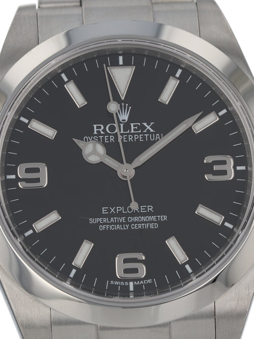 37437: Rolex Explorer, Ref. 214270, 2012 Full Set