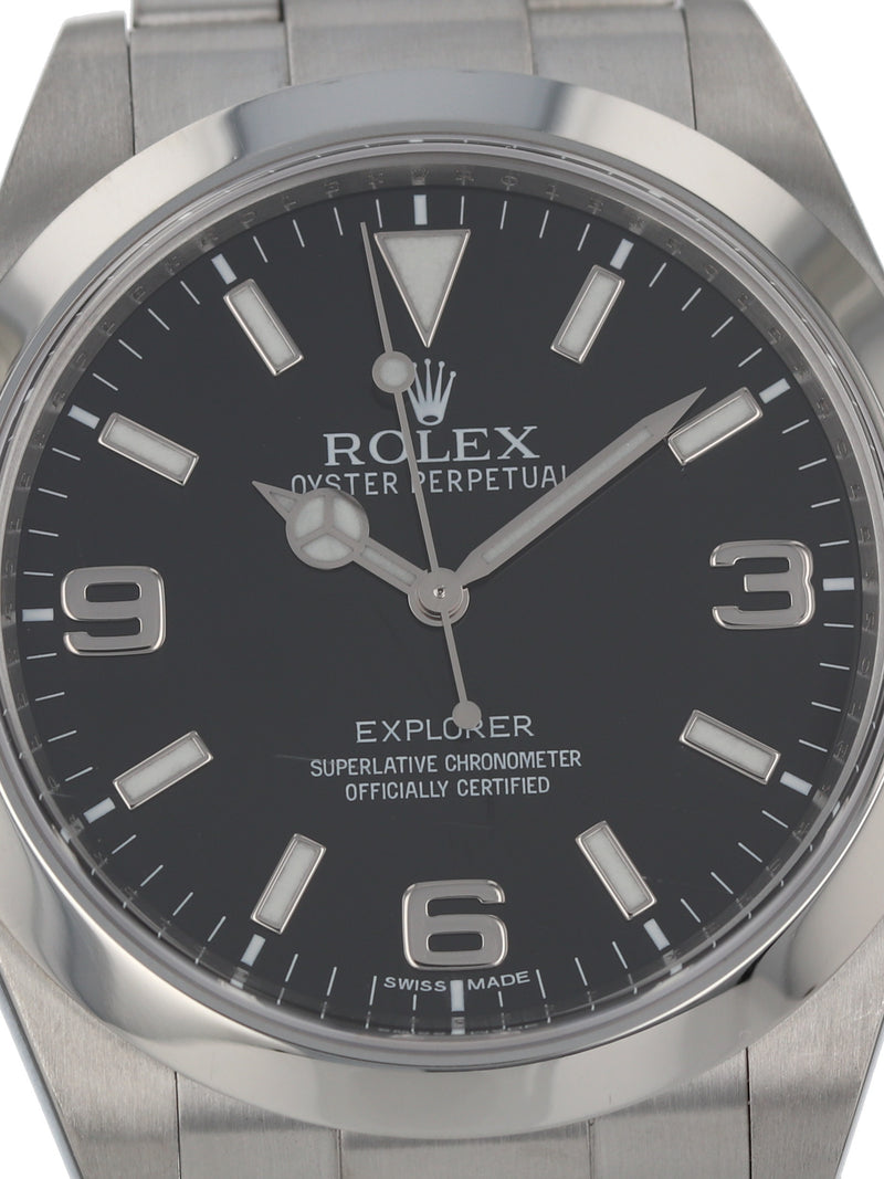 37437: Rolex Explorer, Ref. 214270, 2012 Full Set