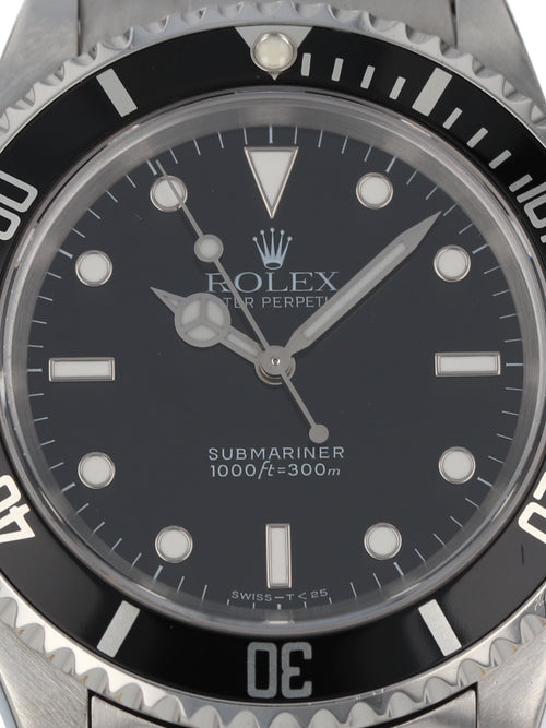 37458: Rolex Submariner No Date, Ref. 14060, Circa 1993