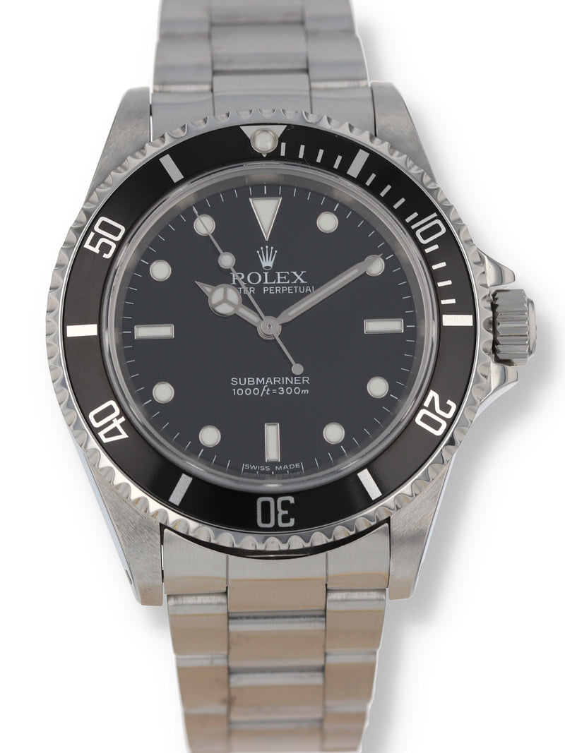 37478: Rolex Submariner "No Date", Ref. 14060, Circa 2003