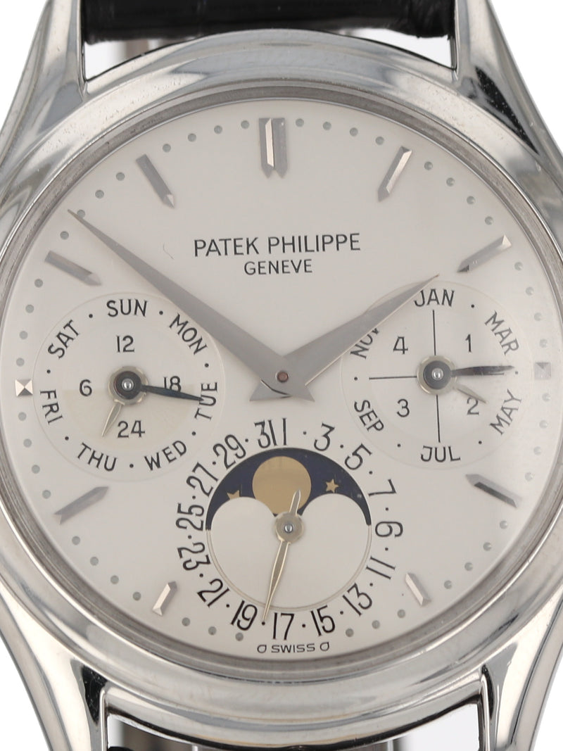 37482: Patek Philippe Platinum Perpetual Calendar, Ref. 3940P