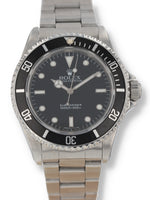 37563: Rolex Submariner "No Date", Ref. 14060, Circa 1997