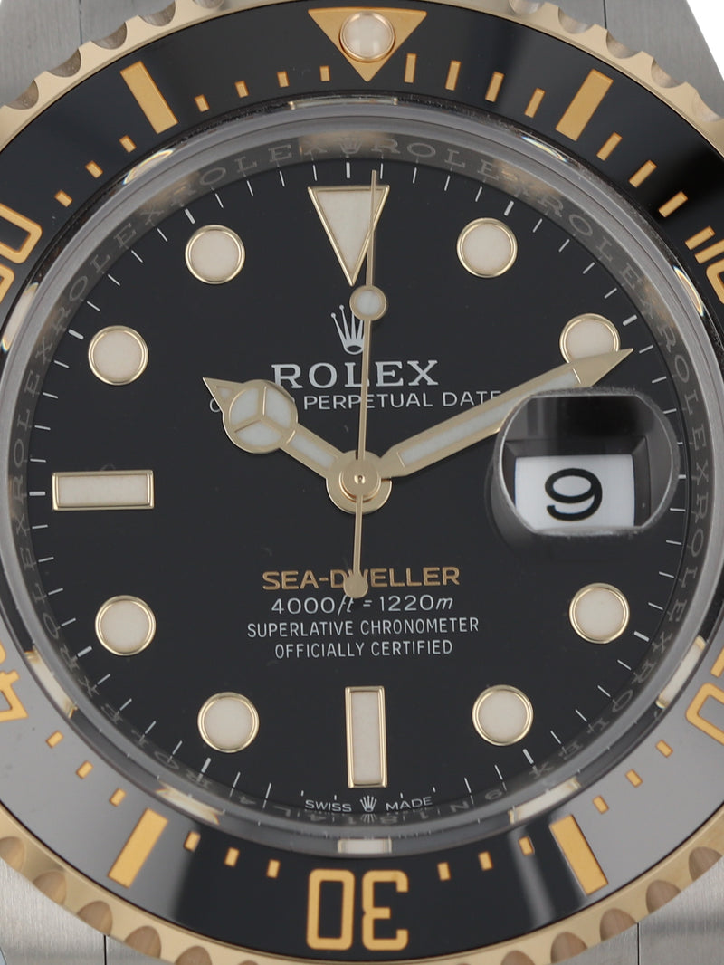 37657: Rolex Sea-Dweller, Ref. 126603, Unworn 2022 Full Set