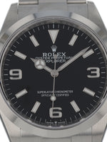 37686: Rolex Stainless Steel Explorer, Ref. 124270, Unworn 2022 Full Set