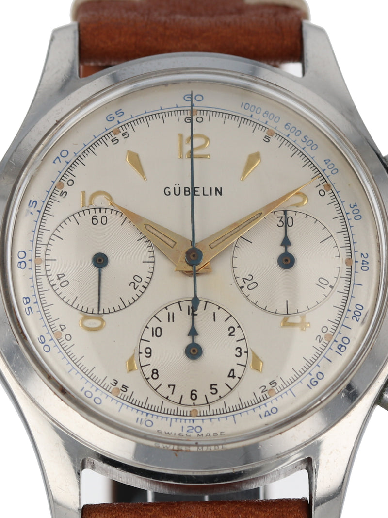 37693: Gubelin Vintage Chronograph