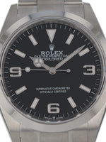 37703: Rolex Explorer, Ref. 124270, 2022 Unworn Full Set