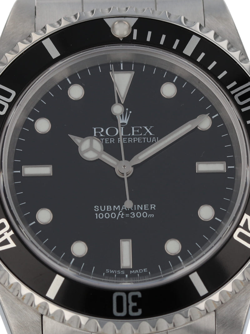 37720: Rolex Submariner "No Date", Ref. 14060M, Circa 2001