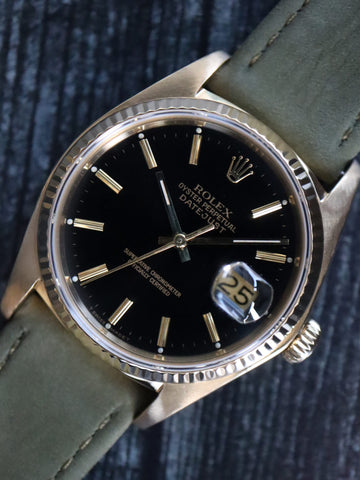 37743: Rolex 18k Vintage Datejust, Ref. 16018, Circa 1978