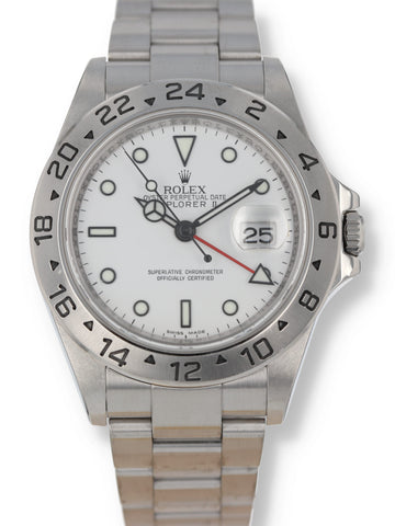 37774 Rolex Explorer II Ref. 16570 2007 Full Set Paul Duggan