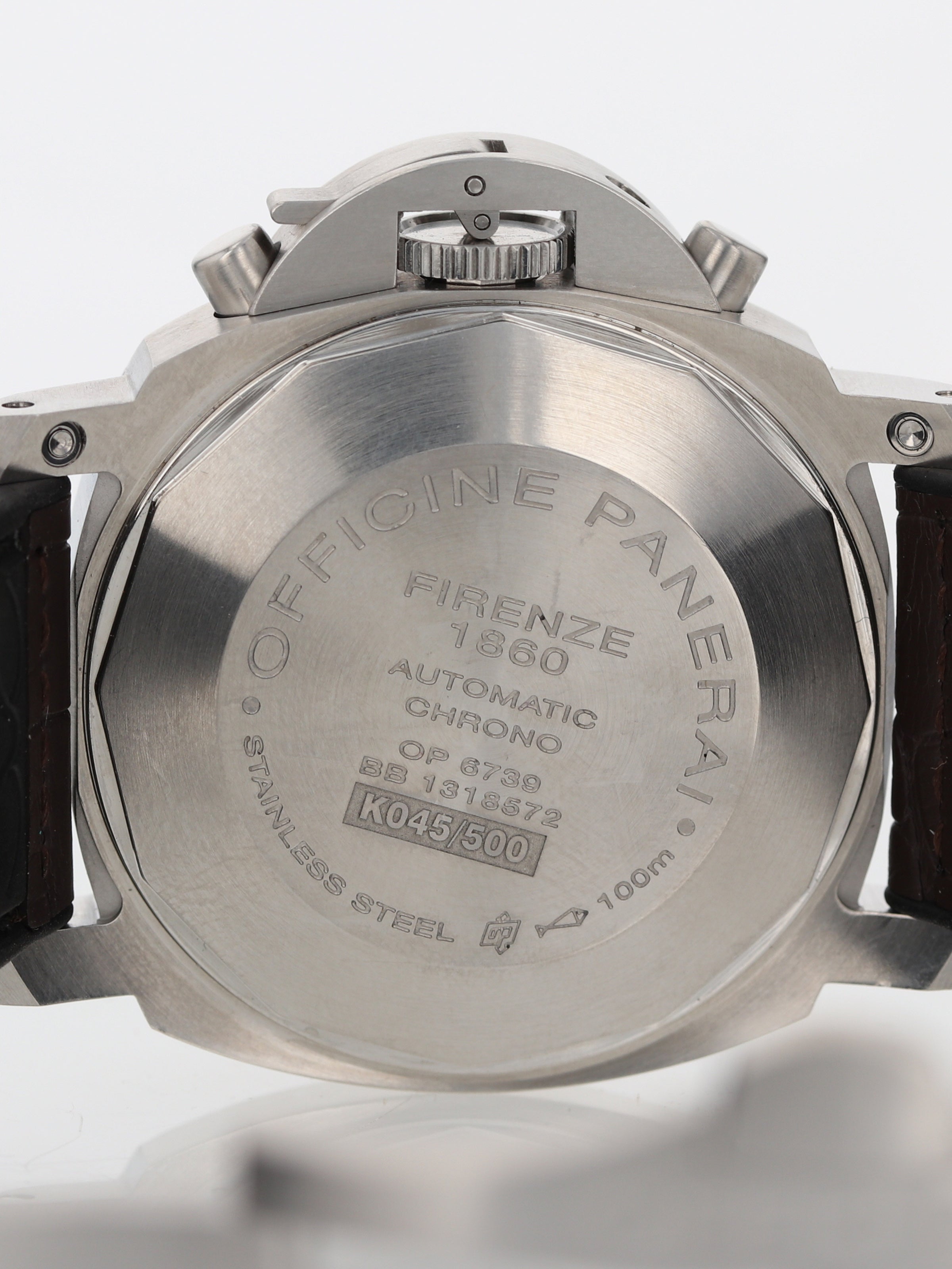 37817 Panerai Luminor Chronograph PAM00310 2009 Full Set with